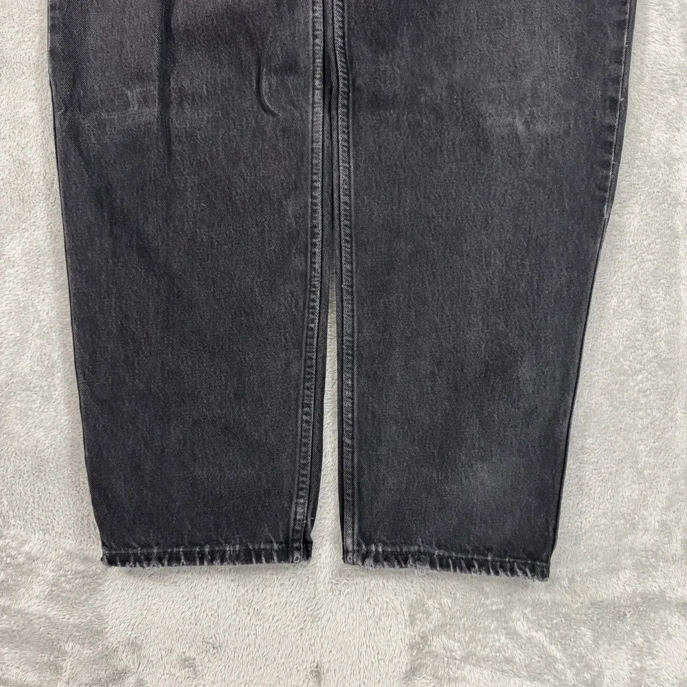 Levis 560 Jeans Mens 38x34 Black Vintage Y2K Comfort Fit Tapered Leg 100% Cotton